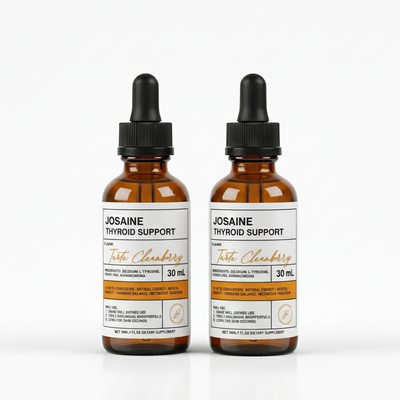 Thyroid Support Drops - 2 Bottles - 1 Month Supply